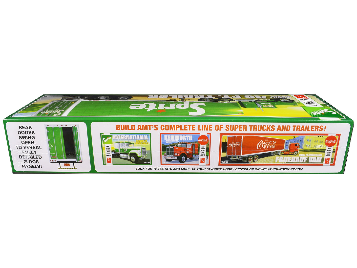 Skill 3 Model Kit Great Dane 40' Dry Goods Trailer "Sprite" 1/25 Scale Model by AMT