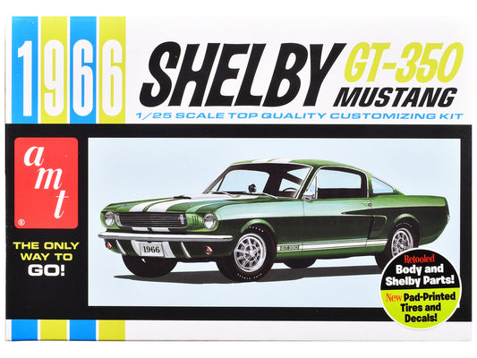 Skill 2 Model Kit 1966 Shelby Mustang GT-350 1/25 Scale Model by AMT AMT