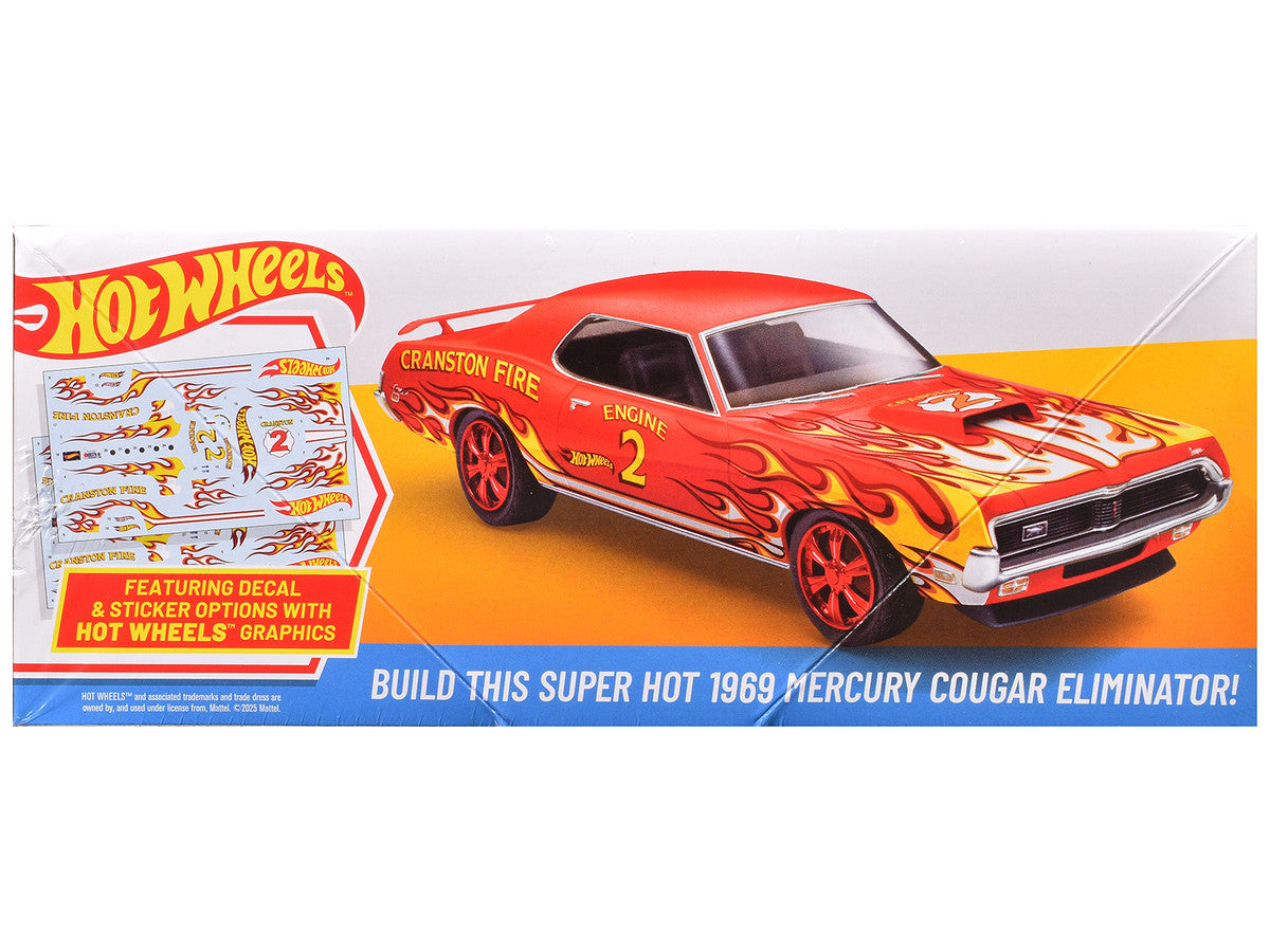 Skill 2 Model Kit 1969 Mercury Cougar Eliminator "Hot Wheels" 1/25 Scale Model by AMT AMT