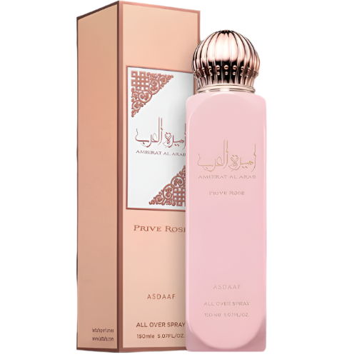 Lattafa Ameerat Al Arab Prive Rose All Over Spray W2B