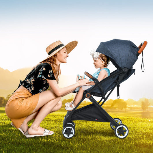 Airplane-Friendly Baby Stroller for Easy and LightweightTravel W2B