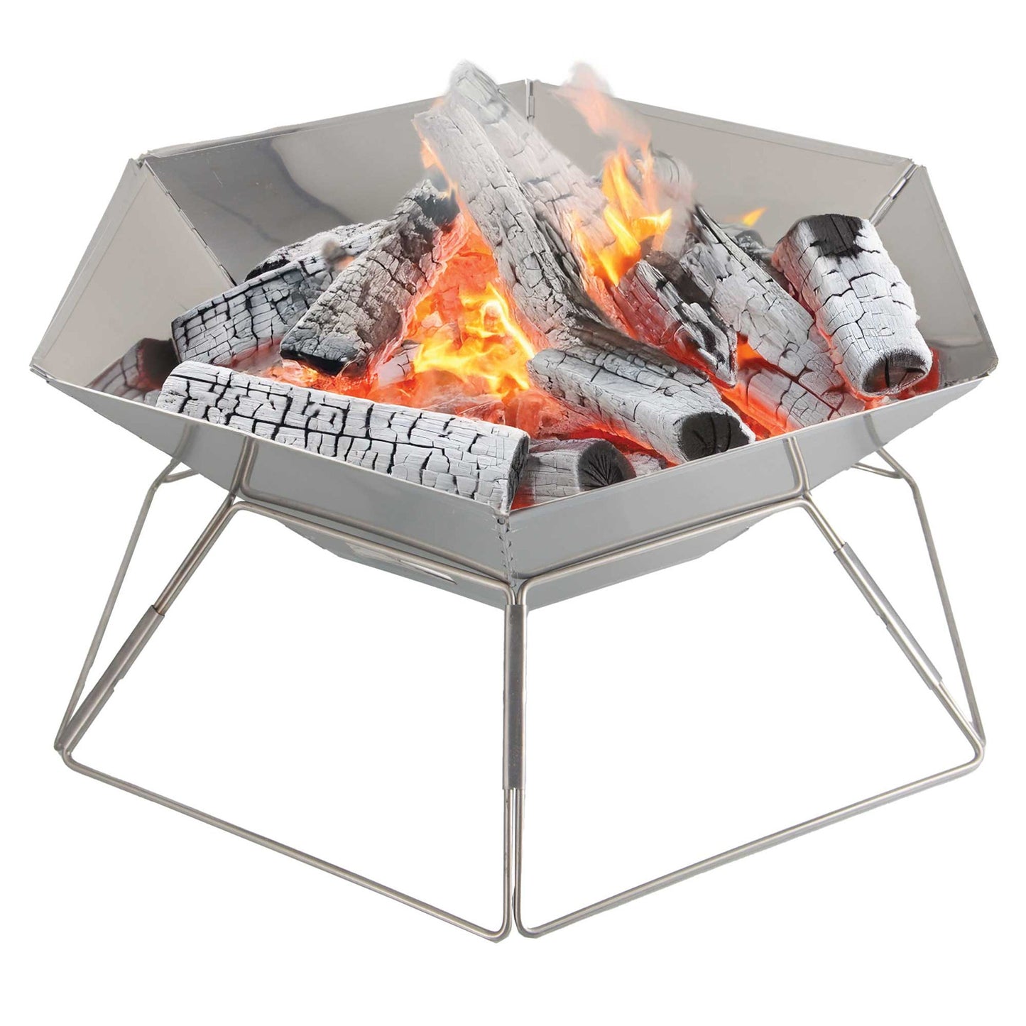 Brentwood 20" Portable Stainless Steel Folding Charcoal BBQ Grill with Carry Bag W2B