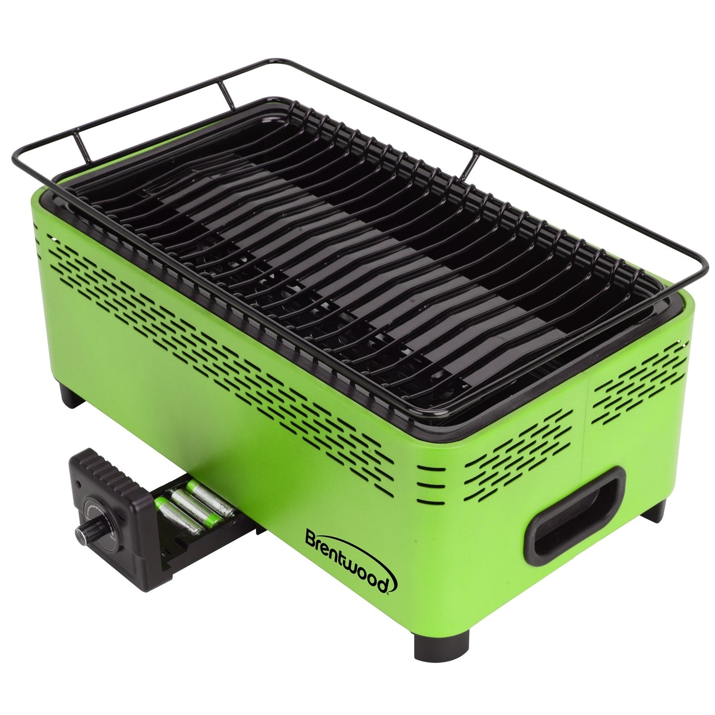 Brentwood BBF-31G Non-Stick Smokeless Portable BBQ, Green W2B