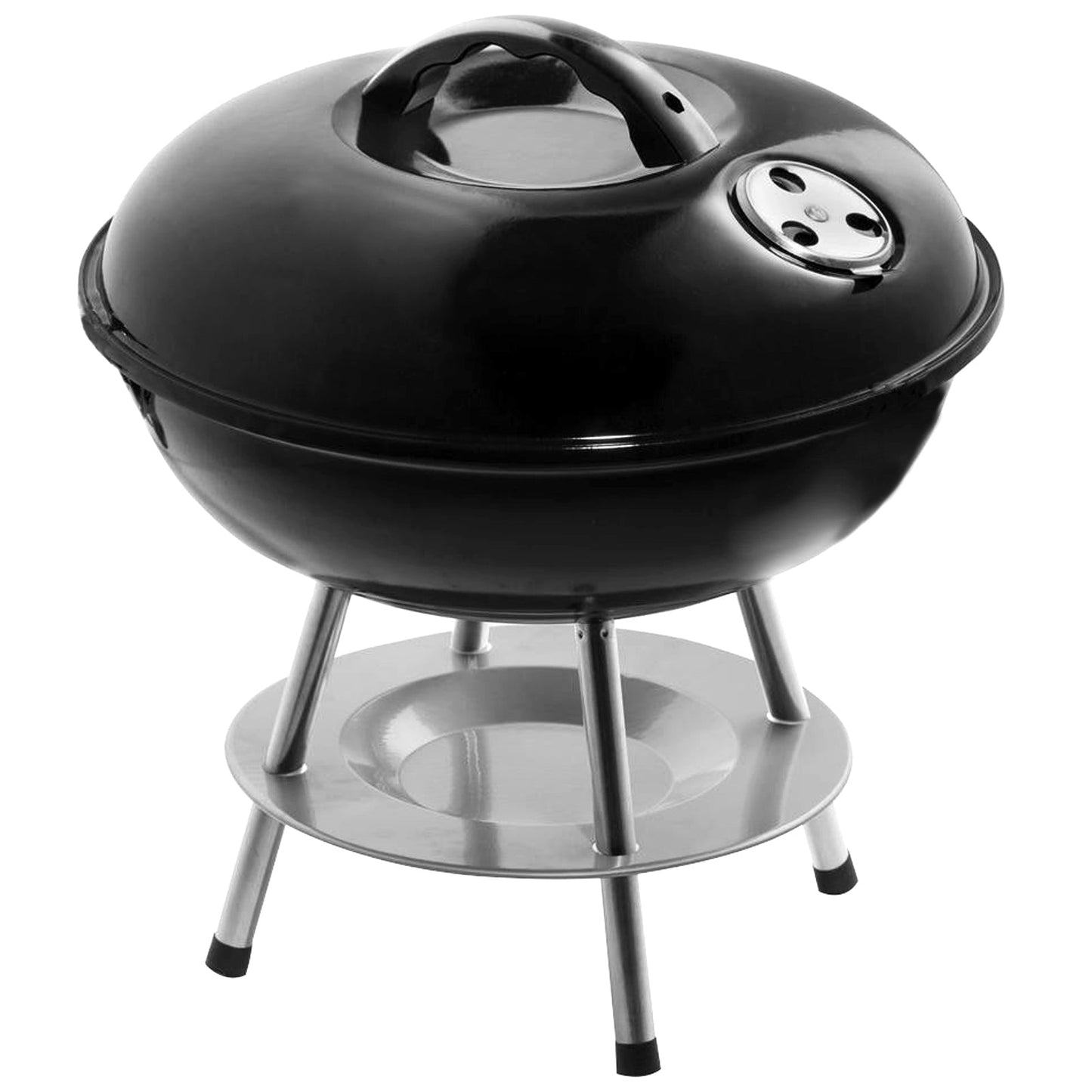 Better Chef Portable 14 in. Charcoal Barbecue Grill W2B