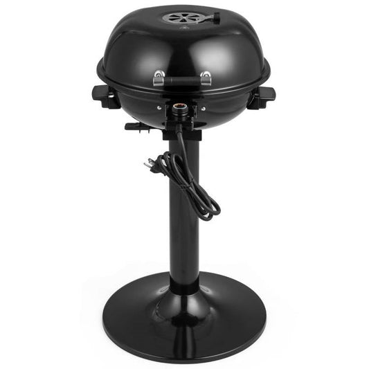 Black Double Layer Portable Electric 1600 Watt BBQ Grill FastFurnishings