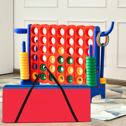 Giant 4-in-A-Row Storage Carrying Bag for Jumbo 4-to-Score Game Set Only Bag - Color: Blue W2B