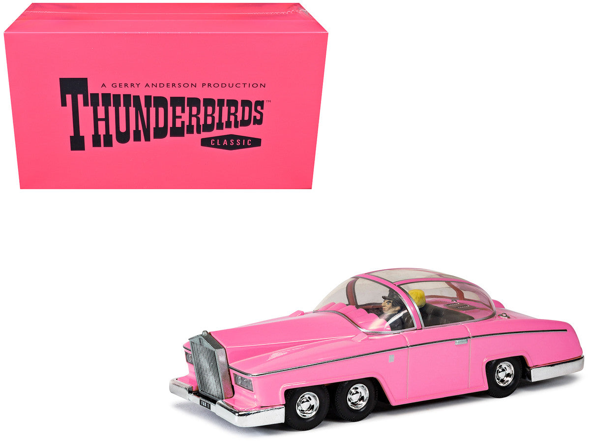 Rolls Royce FAB 1 Pink with Figures "Thunderbirds" (1965-1966) TV Series "F.A.B. Collection" Diecast Model by Corgi-4