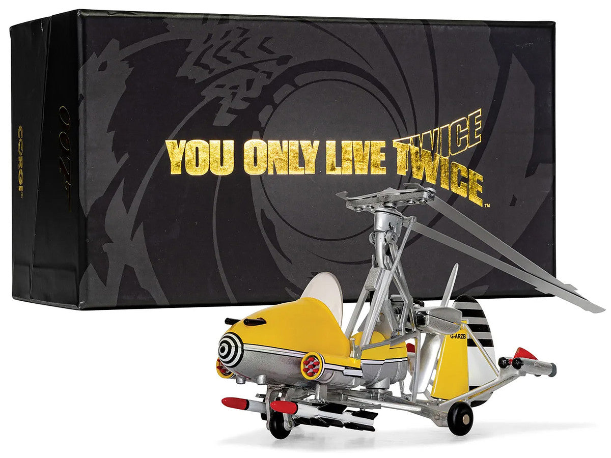 Little Nellie Gyrocopter Yellow James Bond 007 "You Only Live Twice" (1967) Movie Diecast Model by Corgi-3