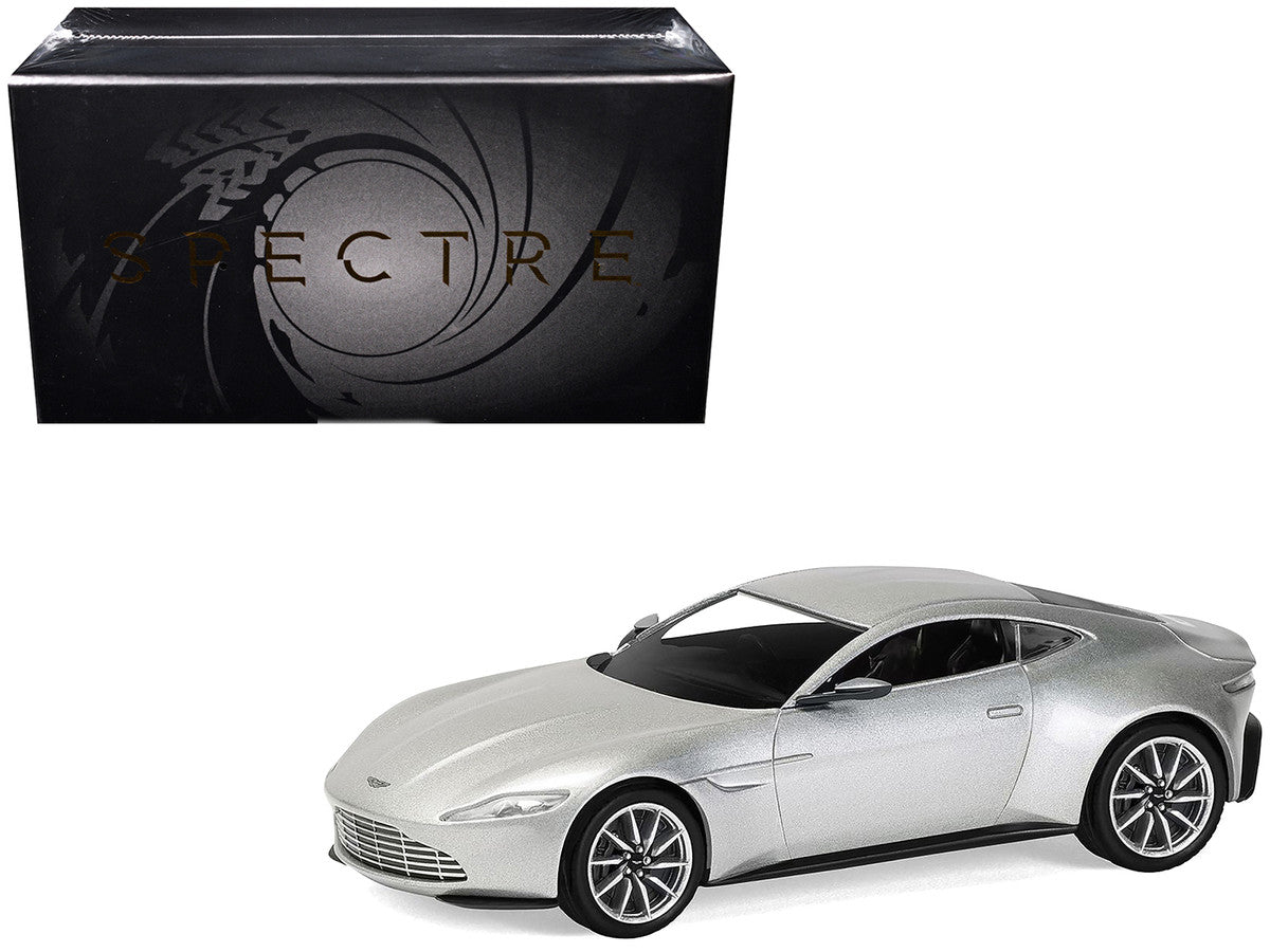 Aston Martin DB10 RHD (Right Hand Drive) Silver Metallic James Bond 007 "Spectre" (2015) Movie Diecast Model Car by Corgi Corgi