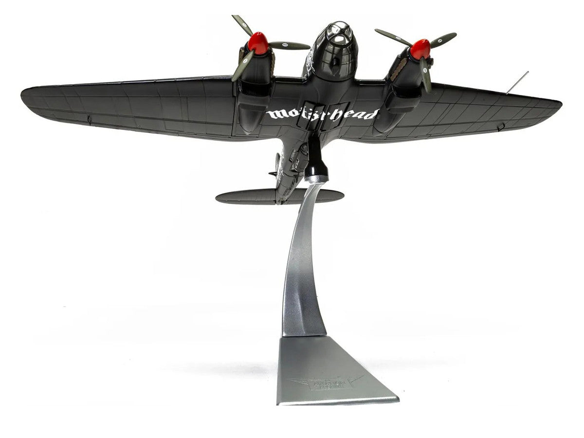 Heinkel He III Bomber Aircraft "Motorhead" Black with Graphicss 1/72 Diecast Model by Corgi-3
