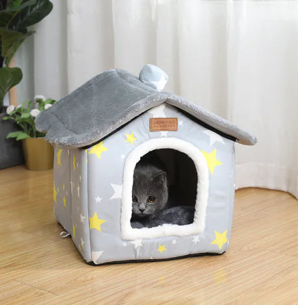 Warm Closed Dog Kennel House for Pets Best YouTube Store