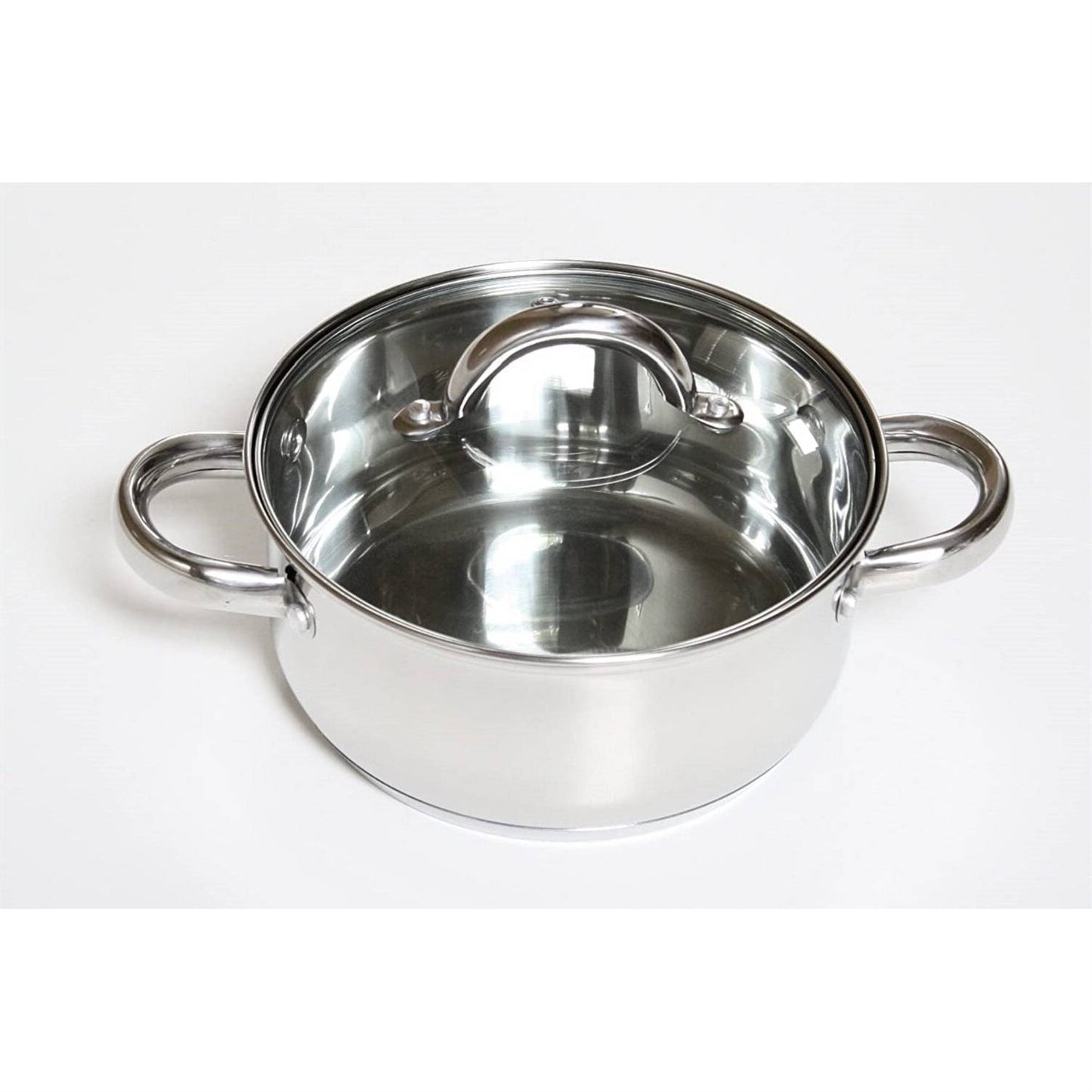 12 Piece Cool Touch Stainless Steel Cookware Set HomePacific