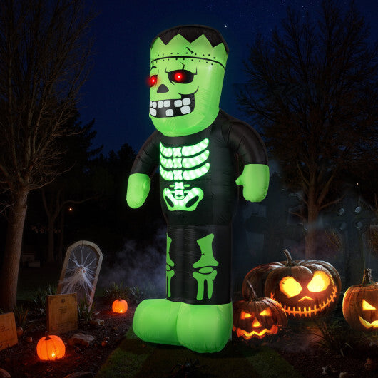 8.4 Feet Tall Halloween Inflatable Decoration Blow up Frankenstein Decoration W2B