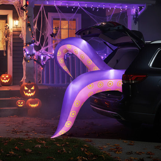 6.5 Ft Inflatable Tentacles with LED Lights and Suction Cups W2B