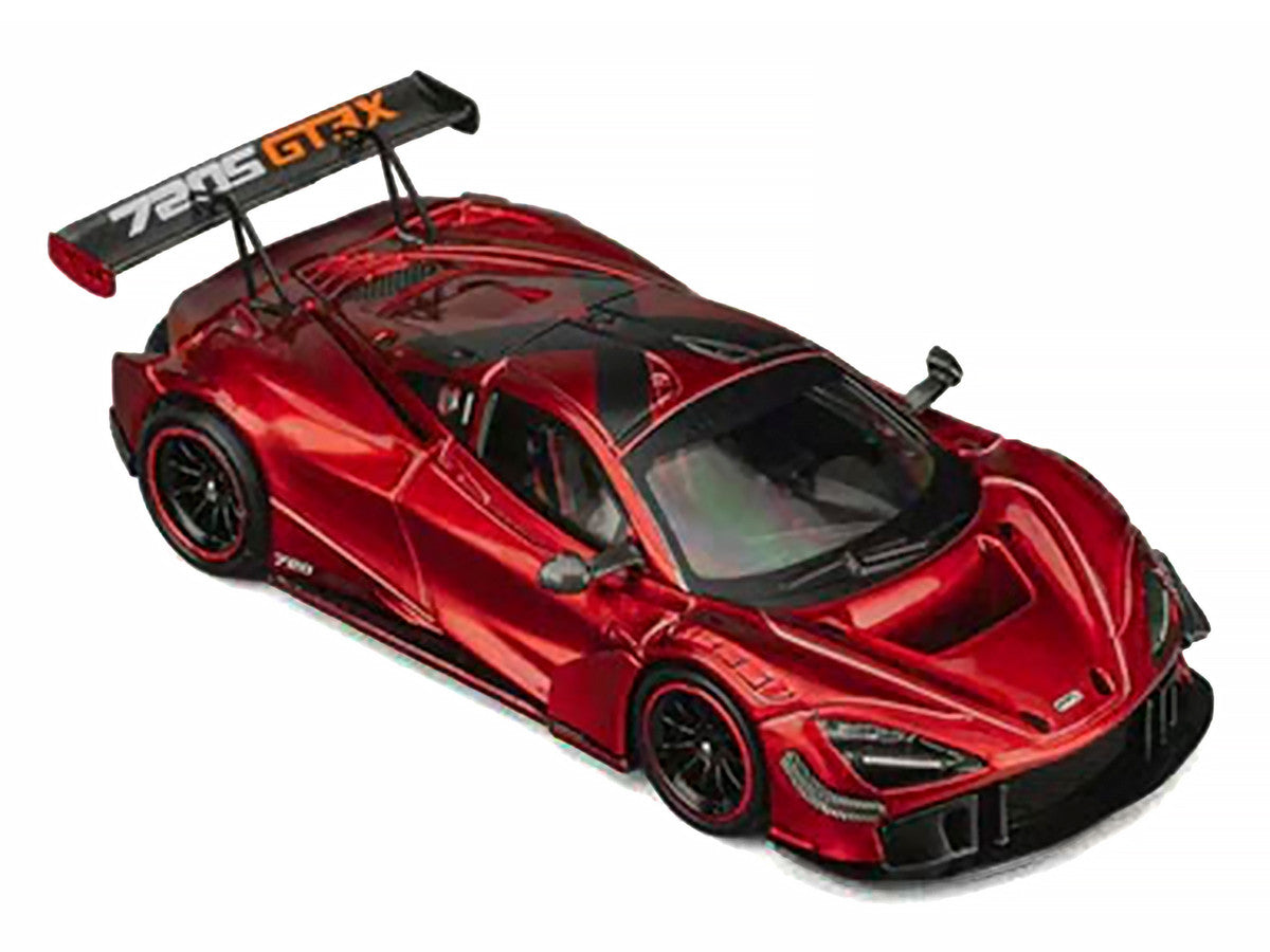 McLaren 720S GT3X Red Metallic 1/64 Diecast Model Car by CM Model-4