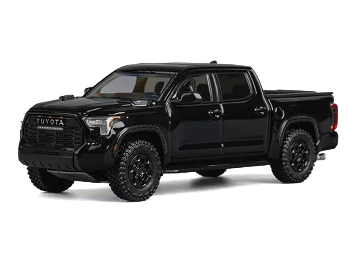Toyota Tundra Pickup Truck Black 1/64 Diecast Model Car by CM Models CM Models