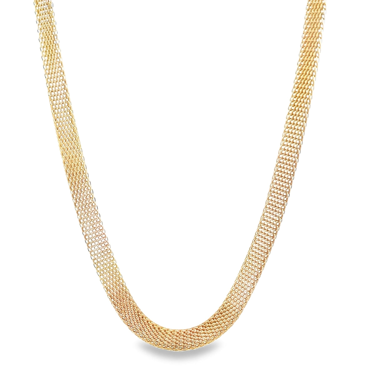 Designed Mesh Link Necklace (H111/I467) MIA Jewelry