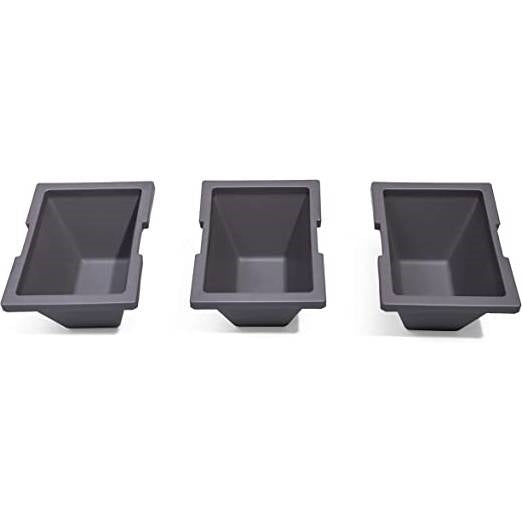Espresso Rectangular Plastic Raised Garden Bed Planter Box with Removeable Trays FastFurnishings