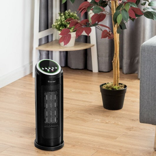 1500 W LED Portable Oscillating PTC Ceramic Space Heater W2B