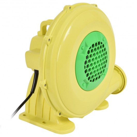 480 W 0.6 HP Air Blower Pump Fan for Inflatable Bounce House - Color: Yellow W2B