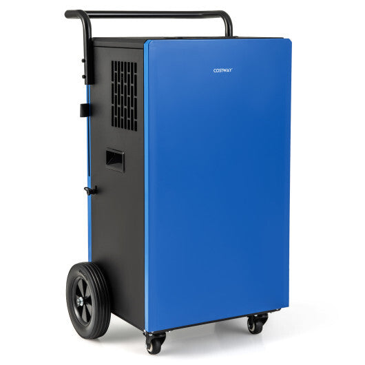 215 Pints 8000 Sq.Ft Commercial Dehumidifier For Home and Basement with 24H Timer-Blue W2B