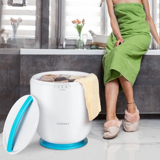 Countertop Towel Warmer Bucket with Auto Shut Off-Pink W2B