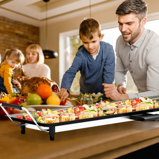 35 Inch Electric Griddle with Efficient Heating