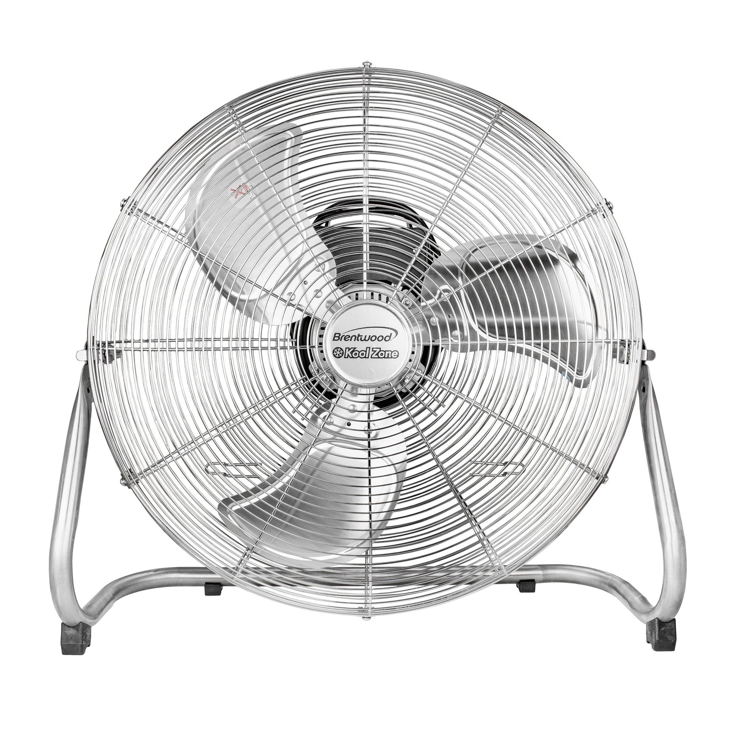 Brentwood Kool Zone 20 Inch Chrome Floor Fan W2B