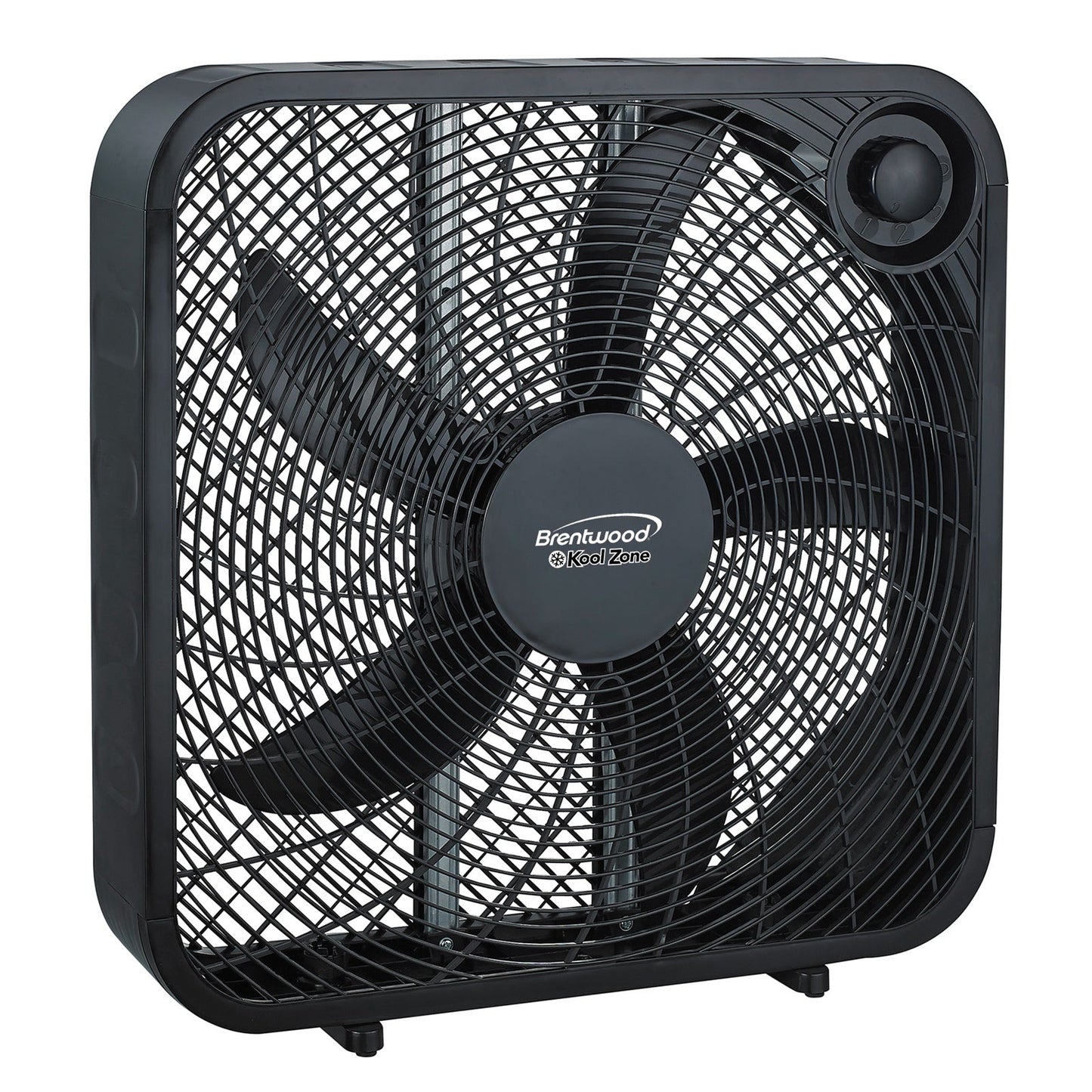 Brentwood 20 Inch Box Fan in Black W2B
