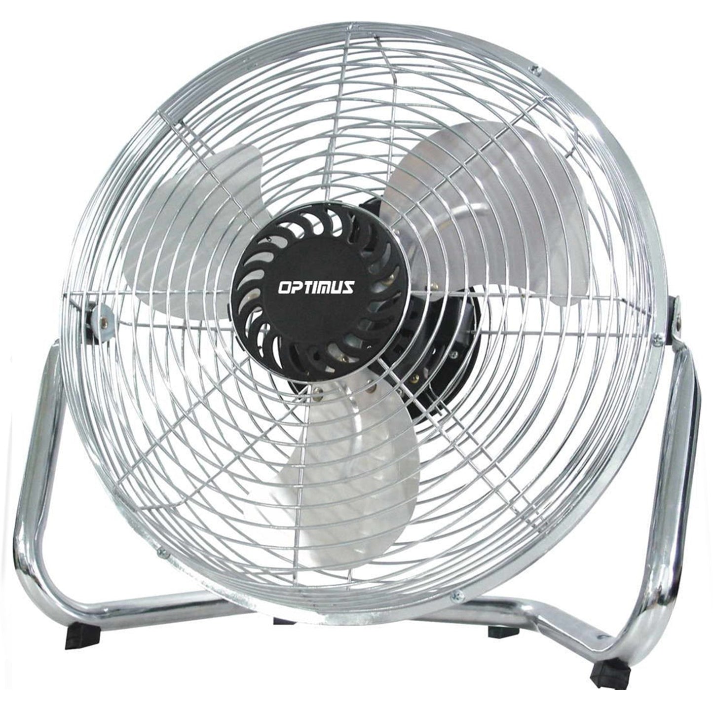 Optimus 12 in. Industrial Grade High Velocity Fan with Chrome Grill W2B