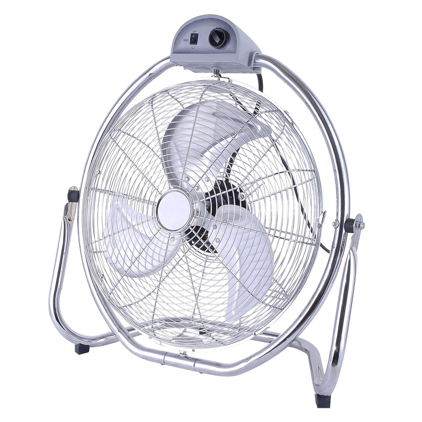 Optimus 20 in. Grade Oscillating High Velocity Fan with Chrome Grill W2B