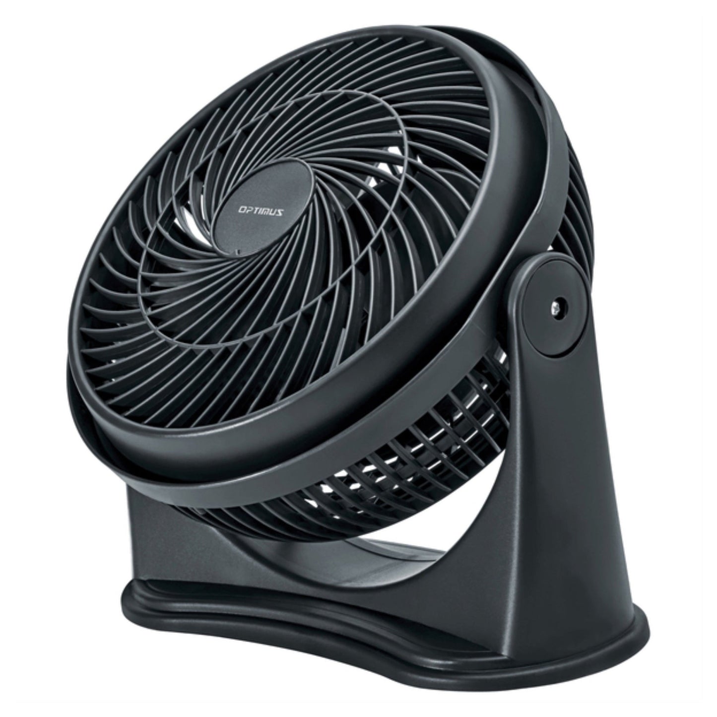 Optimus F-7080 8 Inch 15 Watt High-Performance Air Circulator Fan in Black W2B