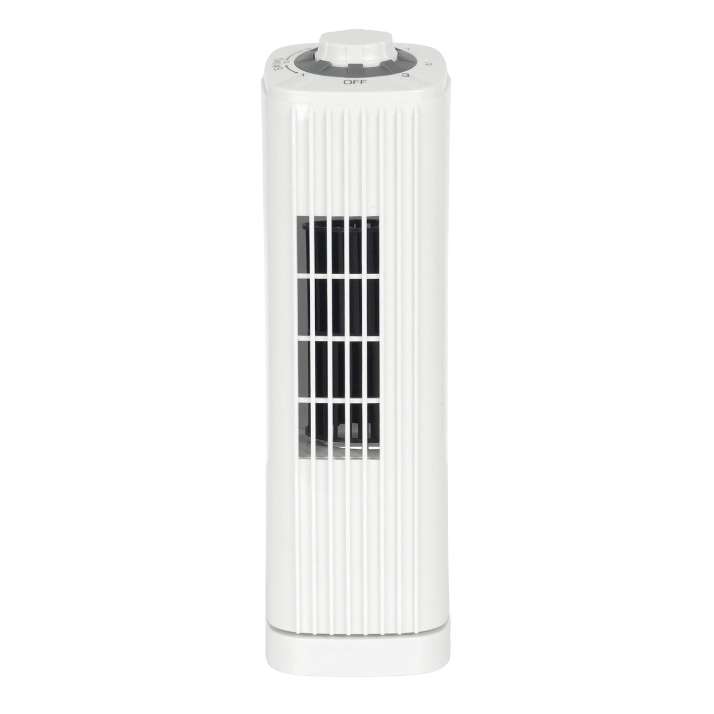 Optimus F-7348WH 14 Inch Portable Ultra-Slim Desktop Tower Fan in White W2B