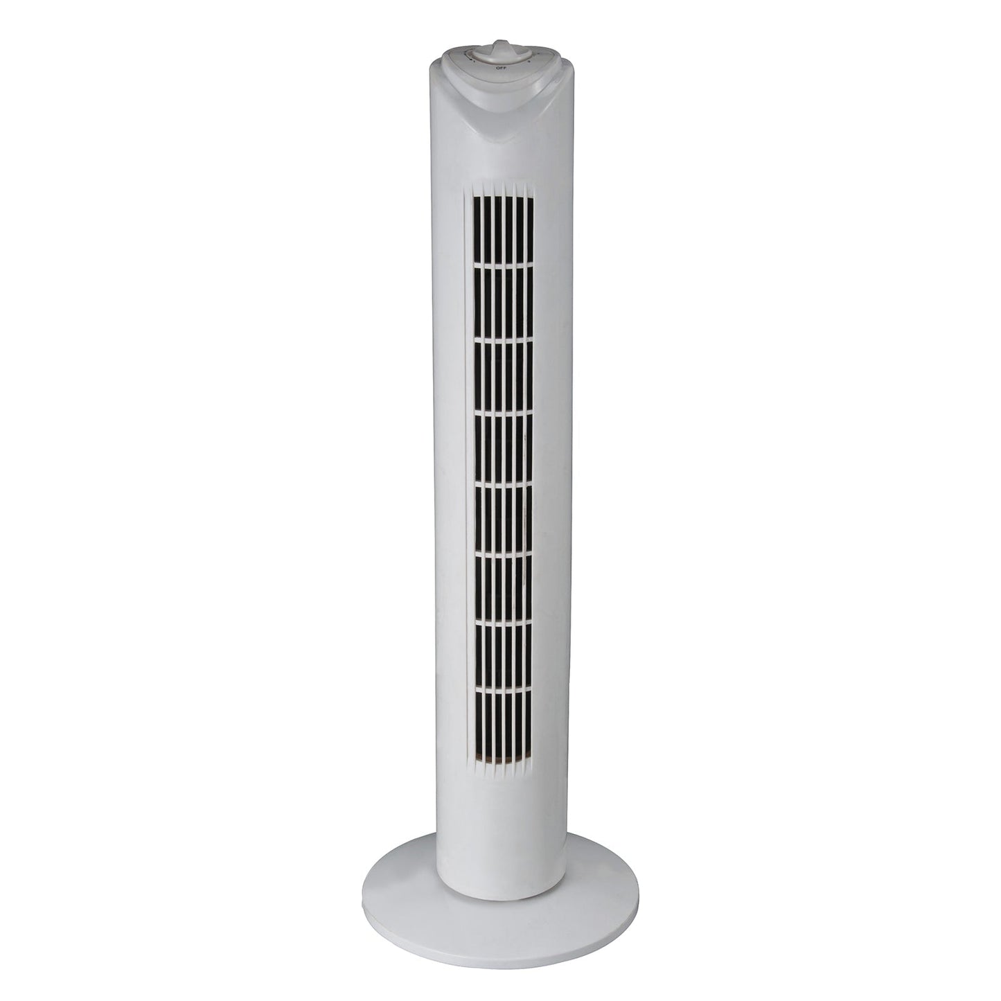 Optimus 32 in. Oscillating Tower Fan in White W2B