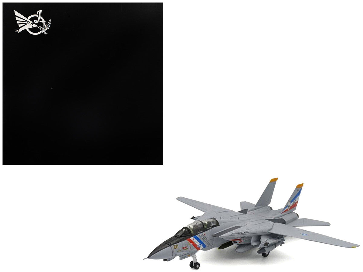 Grumman F-14D Tomcat Aircraft "VF-2 Bounty Hunters USS Constellation" (1990s) United States Navy 1/100 Diecast Model Airplane Other