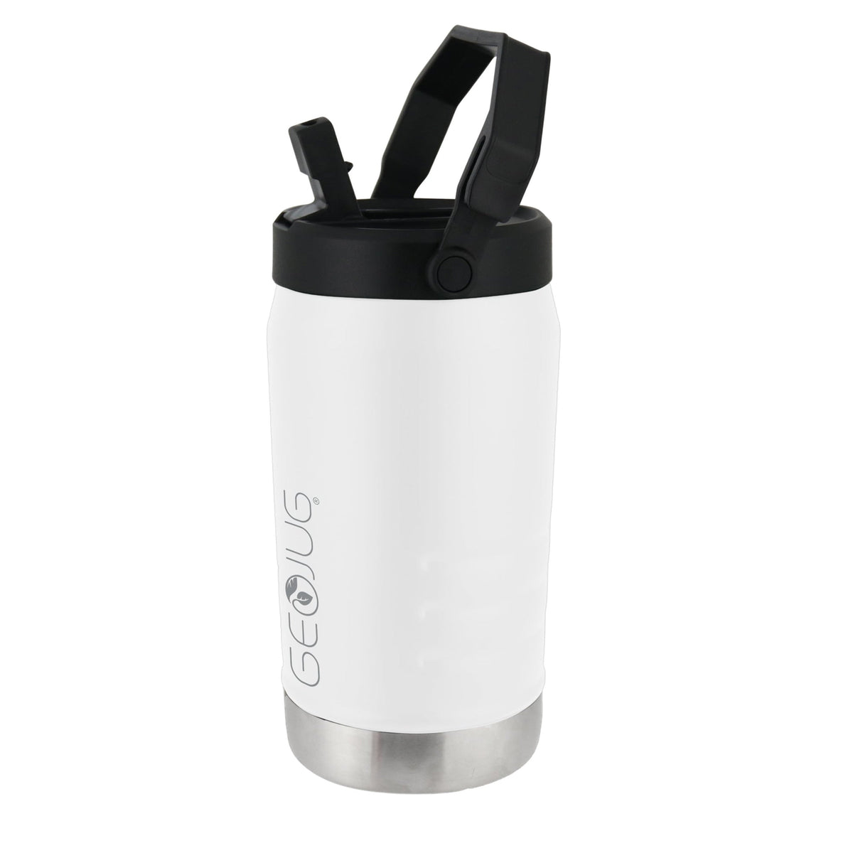 Brentwood GeoJug 64oz Stainless Steel Insulated Sports Water Jug in Cream W2B