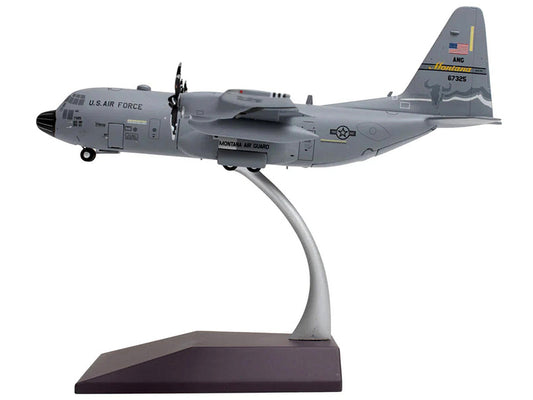 Lockheed C-130H3 Hercules Transport Aircraft "Montana Air National Guard Great Falls ANGB" United States Air Force "Gemini 200" Series 1/200 Diecast Model Airplane by GeminiJets GeminiJets