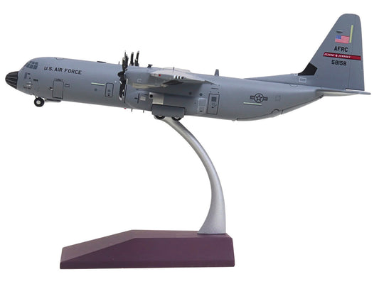 Lockheed C-130J-30 Super Hercules Transport Aircraft "05-8158 Flying Jennies 815th Airlift Squadron Keesler Air Force Base" United States Air Force "Gemini 200" Series 1/200 Diecast Model by GeminiJets-1