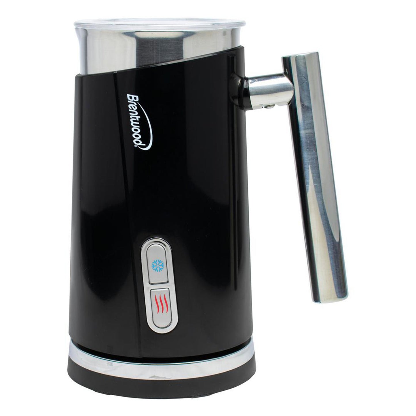 Brentwood 10 Ounce Cordless Electric Milk Frother and Warmer in Black W2B