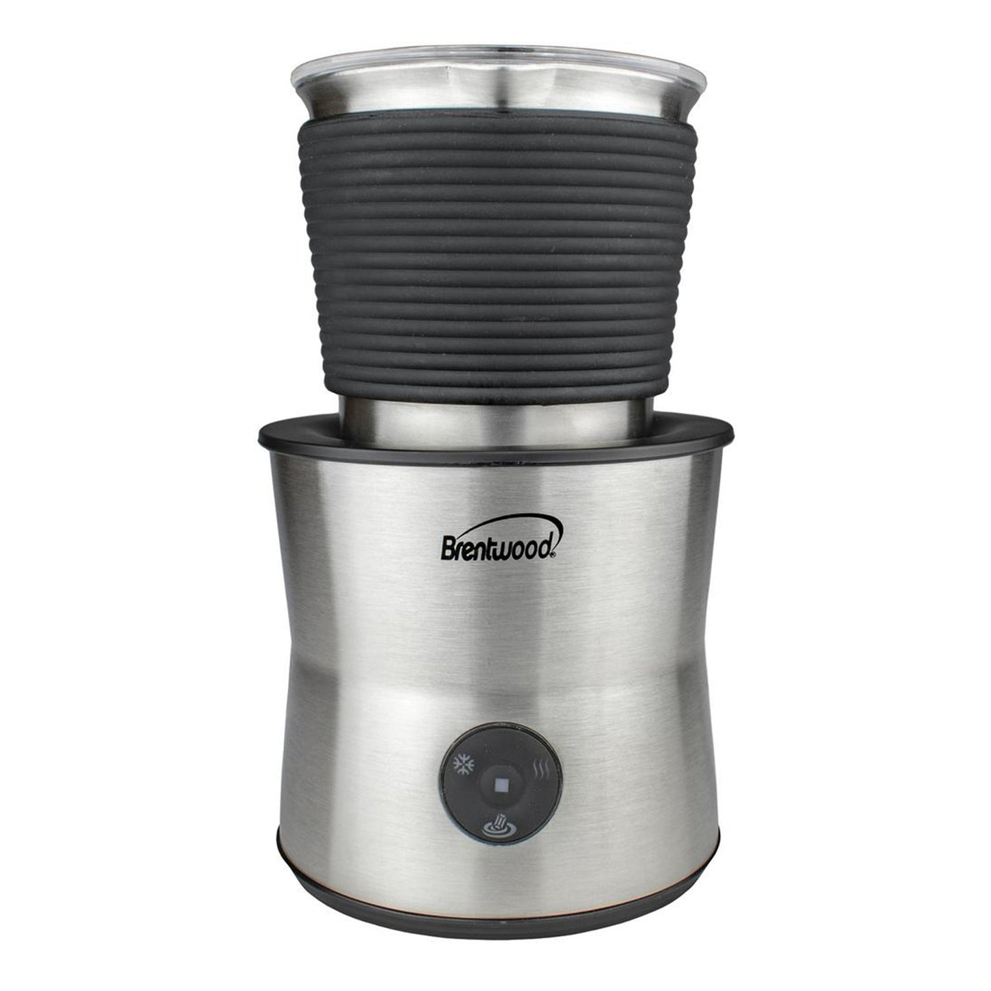 Brentwood 15 Ounce Cordless Electric Milk Frother, Warmer, and Hot Chocolate Maker in Stainless Steel W2B