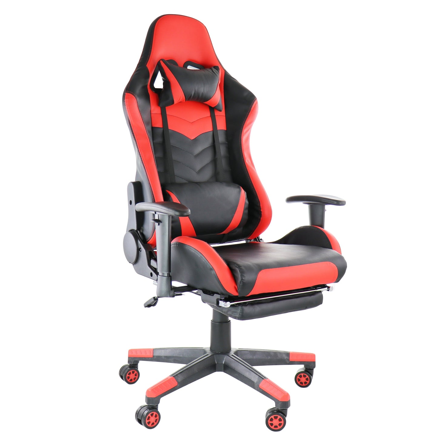 GameFitz Gaming Chair in Black and Red W2B