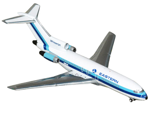 Boeing 727-100 Commercial Aircraft "Eastern Air Lines" (N8164G) White with Blue Stripes 1/400 Diecast Model Airplane by GeminiJets GeminiJets