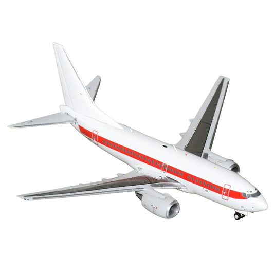 Boeing 737-600 Transport Aircraft "EG&G - Janet Airlines" (N319BD) White with Red Stripes 1/400 Diecast Model Airplane by GeminiJets GeminiJets