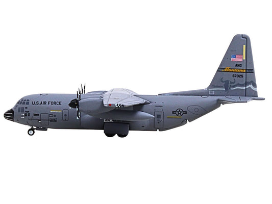 Lockheed C-130H3 Hercules Transport Aircraft "96-7325 120th Airlift Wing Montana Air National Guard" United States Air Force "Gemini Macs" Series 1/400 Diecast Model Airplane by GeminiJets GeminiJets