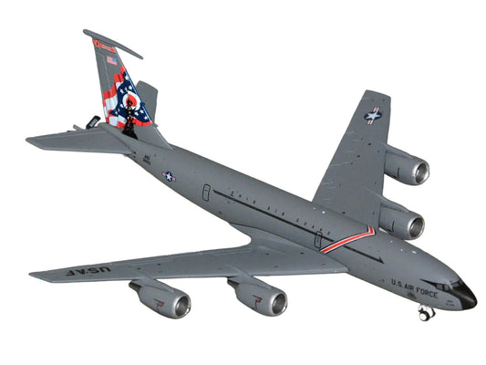 Boeing KC-135R Stratotanker Aircraft "Ohio Air National Guard" United States Air Force (63-8013) Gray "Gemini Macs" 1/400 Diecast Model Airplane by GeminiJets-1
