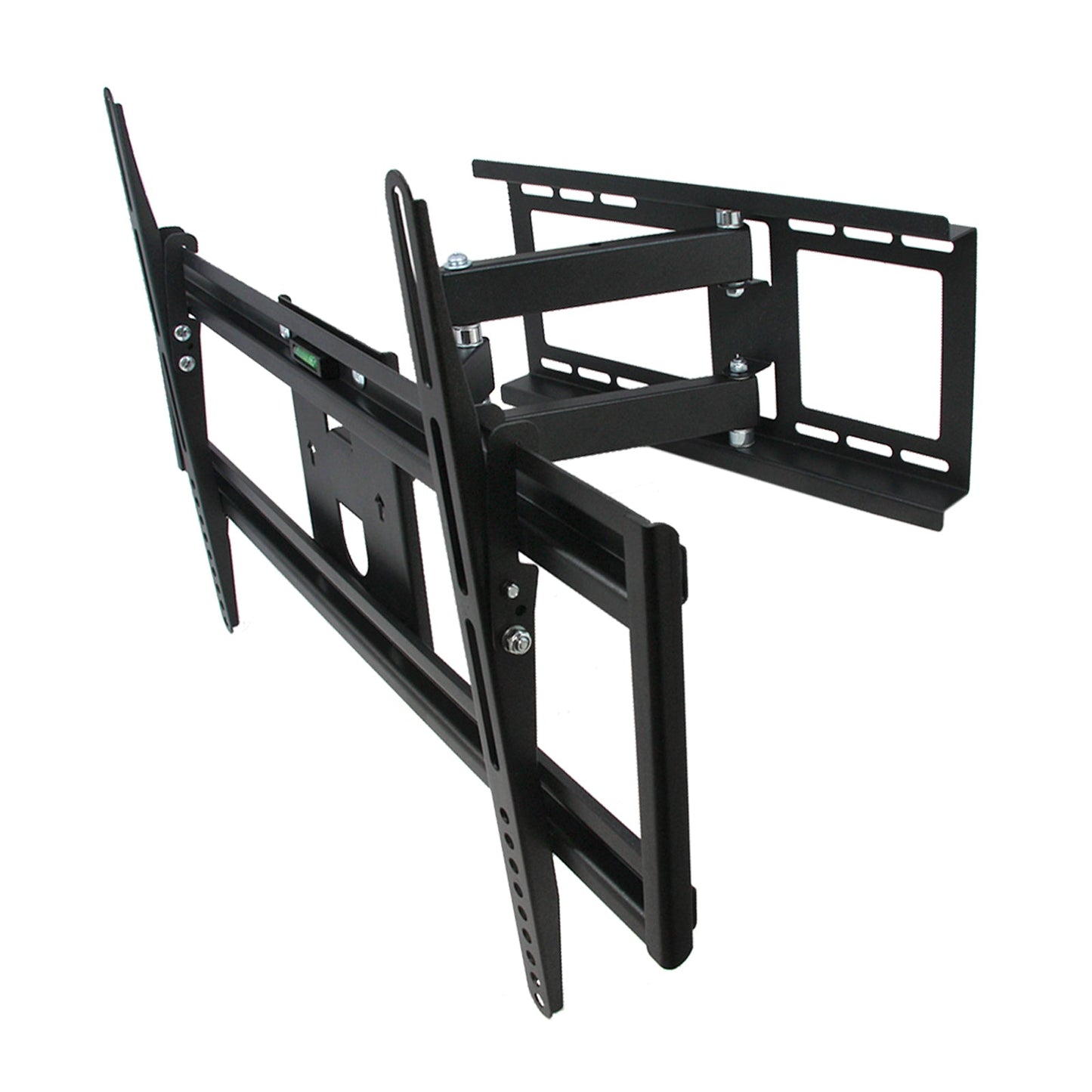 MegaMounts Full Motion Television Wall Mount with Bubble Level for 32-70 Inch Displays W2B