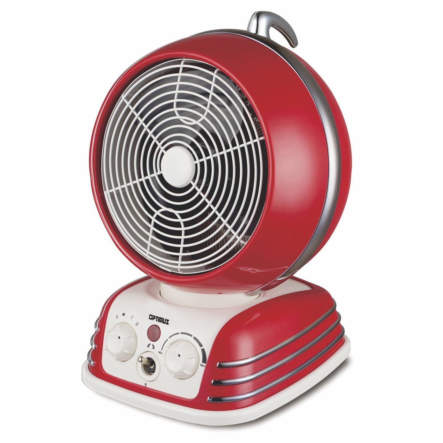 Optimus Retro Design Oscillating Fan Heater W2B