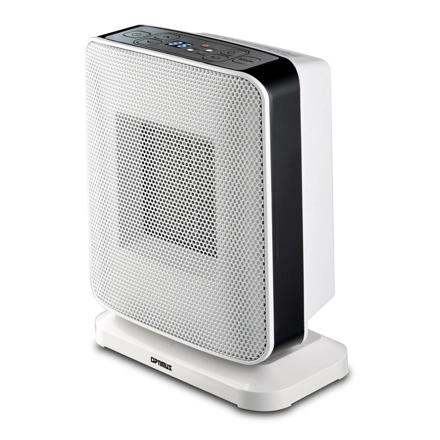 Optimus Portable Oscillation Ceramic Heater with LED Display W2B