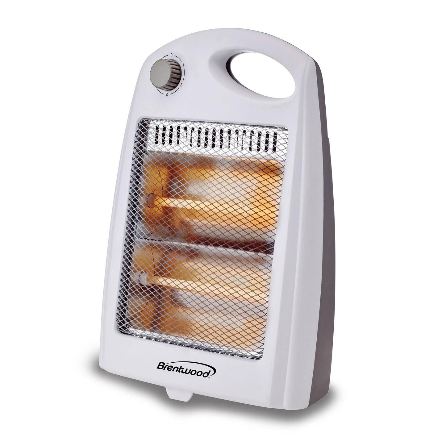 Brentwood 800 Watt Portable Space Heater in White W2B