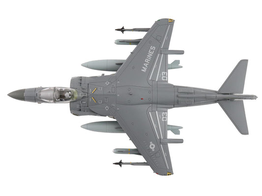 McDonnell Douglas AV-8B Plus Harrier II Aircraft "165357 VMA-231 Ace of Spades Operation Inherent Resolve USCENTCOM" (2017) United States Marine Corps "Air Power Series" 1/72 Diecast Model by Hobby Master-1